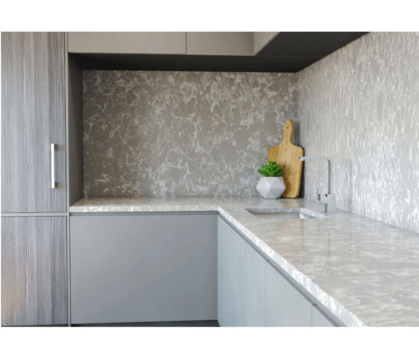 Calacatta White Quartz Countertops