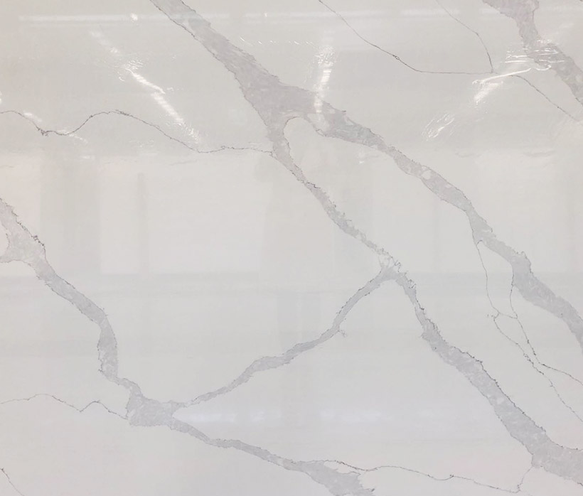 Hot Sale White Calacatta Glass Big Slabs