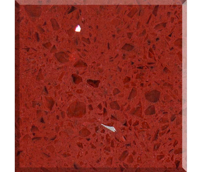 Crystal Red Quartz  Stone Big Slabs Factory