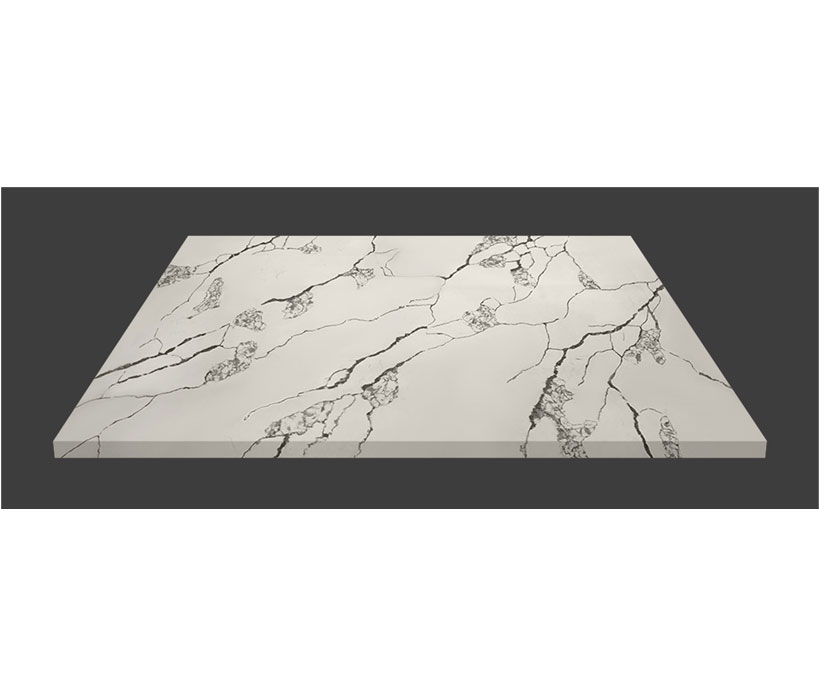 Calacatta Quartz Surfaces Black Veins