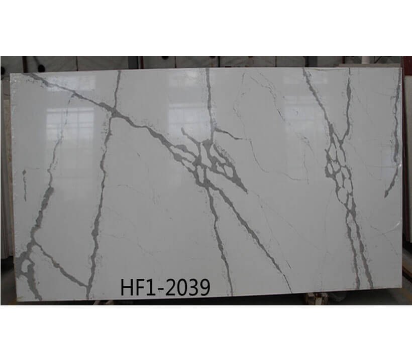 Marble Pattern Calacatta Quartz Stone