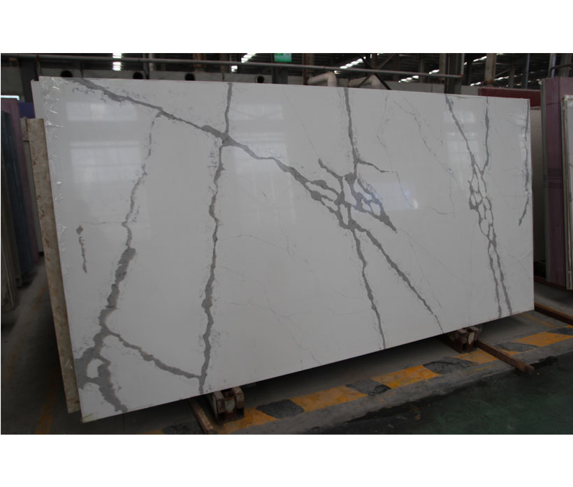 Marble Pattern Calacatta Quartz Stone