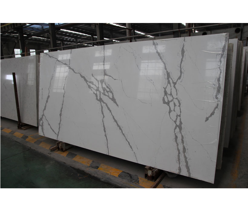 Marble Pattern Calacatta Quartz Stone