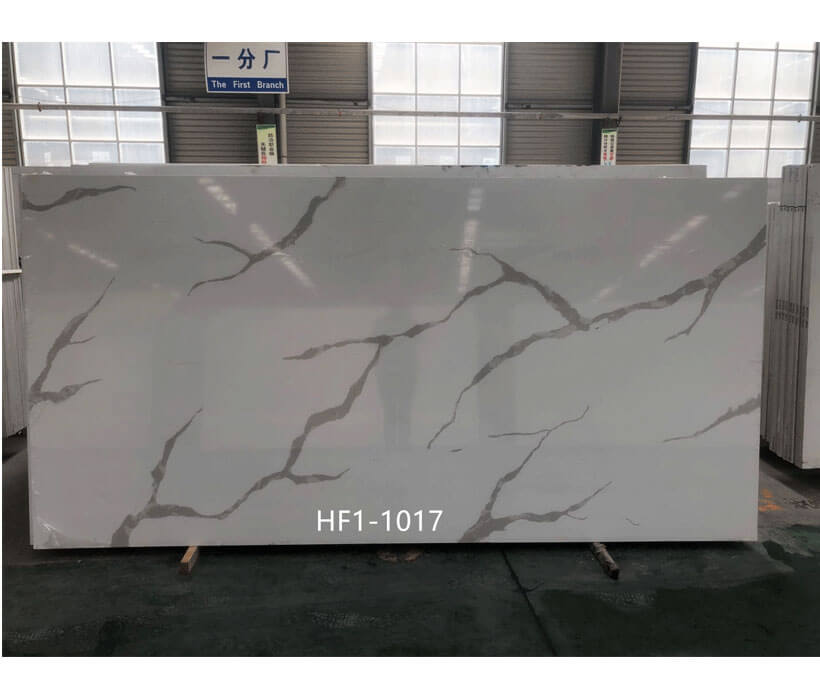 Supplier China Calacatta Quartz Stone Slab