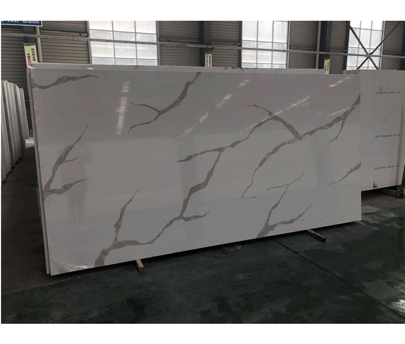 Supplier China Calacatta Quartz Stone Slab