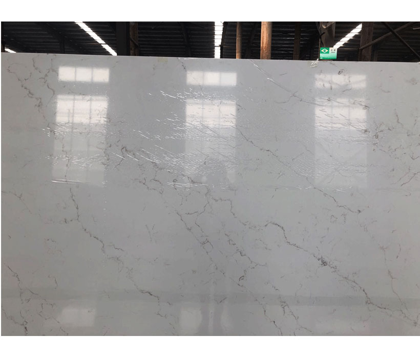 Manufacturer White Calacatta Quartz Surface