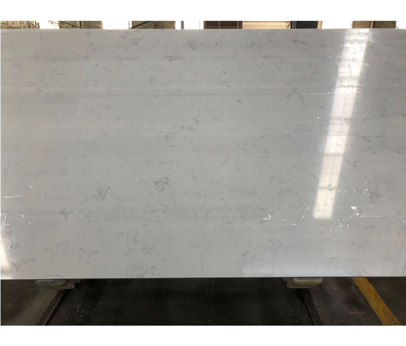 Carrara Marble Like Quartz Slab