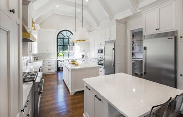 What are the advantages and disadvantages of Quartz Countertops compared to stainless steel countertops?