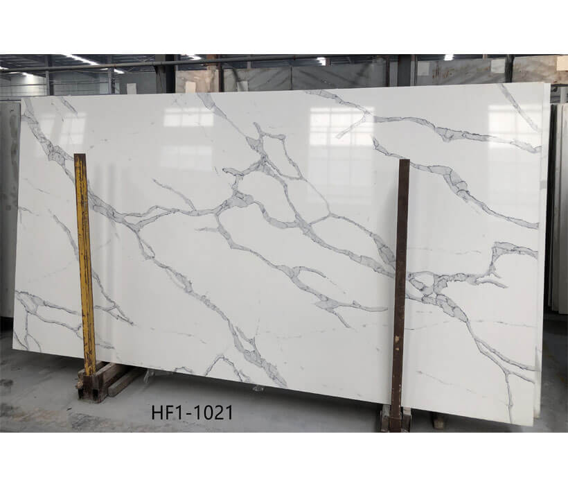 New Designed  Quartz  Calacatta Prairie